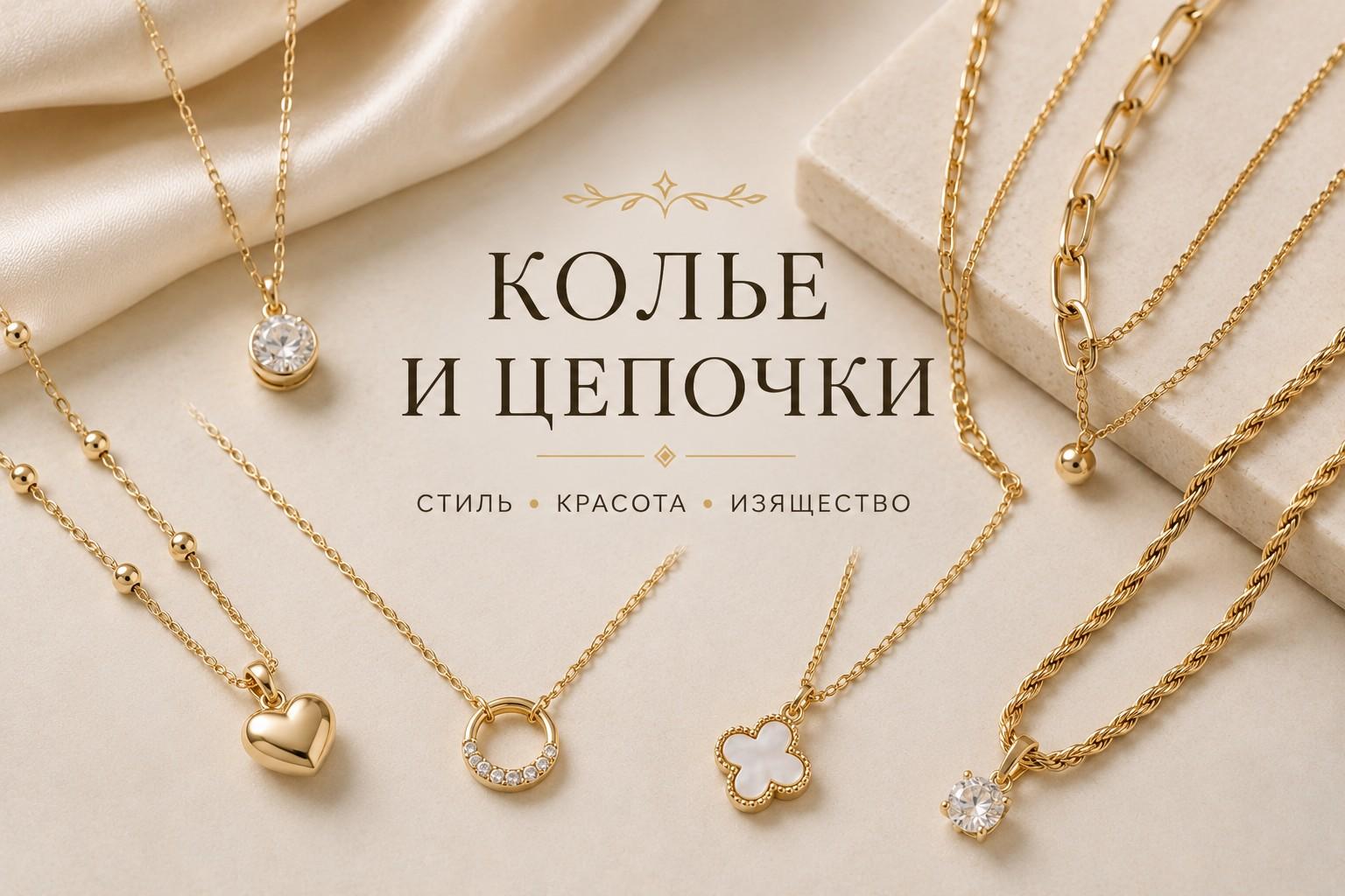 Колье и цепочки